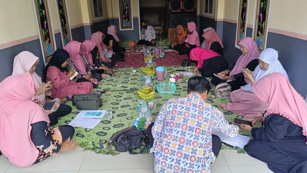 Pertemuan Paguyuban Kader PPKBD dan Sub PPKBD Kecamatan Kedungjajang, Bahas Laporan Visum dan Pendampingan Rutin
